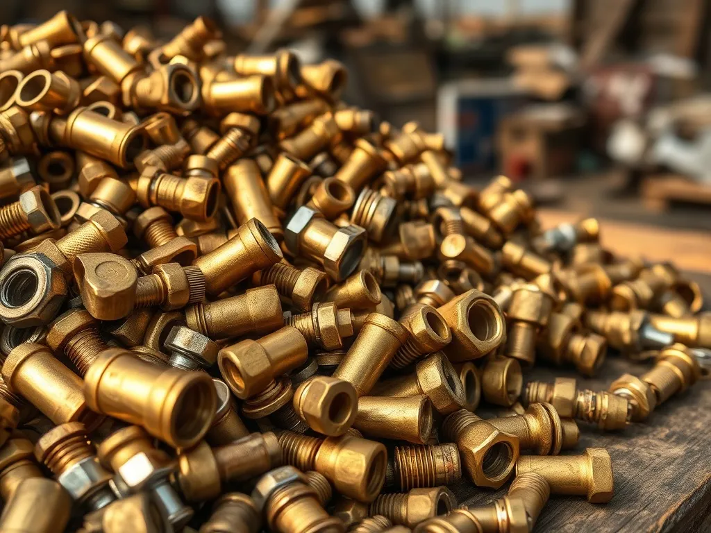 Cena mosiądzu na złomie — gdzie sprzedać i ile dostaniesz?